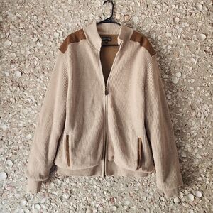 Orvis Heavy Knit Zippered Cardigan